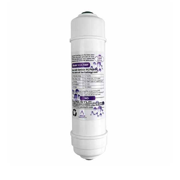 Cartus inline dedurizare 2,5”  Luxe Style , conexiune rapida C100E
