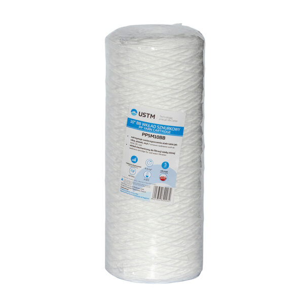 Cartus filtru BIG BLUE 10” infasurat textil USTM   5 MICRONI