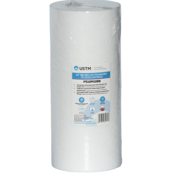 Cartus filtru Big Blue 10” USTM 10 MICRONI