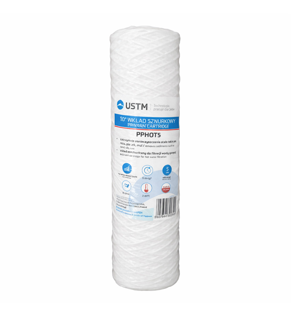 cartus infasurat apa calda USTM Cartus pentru apa calda 10" 5 microni USTM
