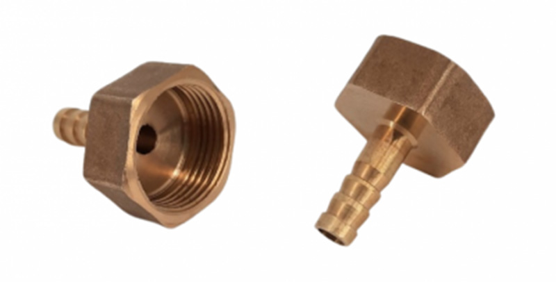Conector metalic filet interior 3/4" si conectare furtun 8 mm