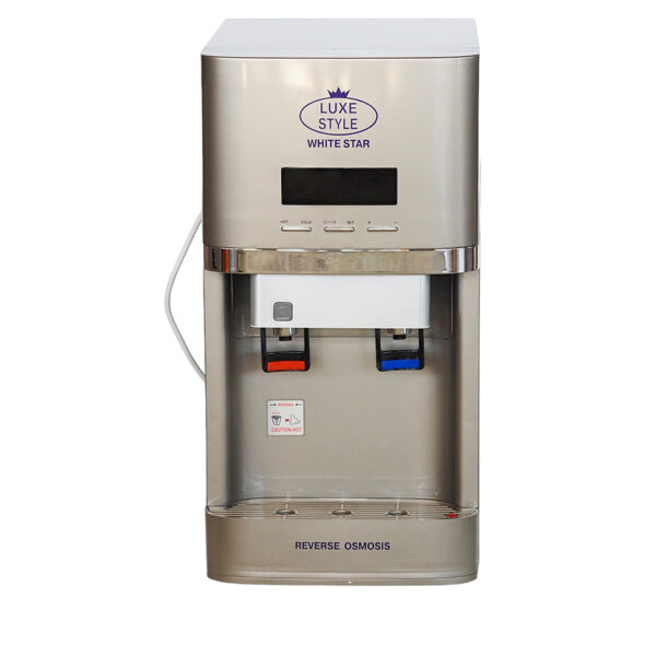 Dispenser apa calda/rece cu Osmoza Inversa Gri