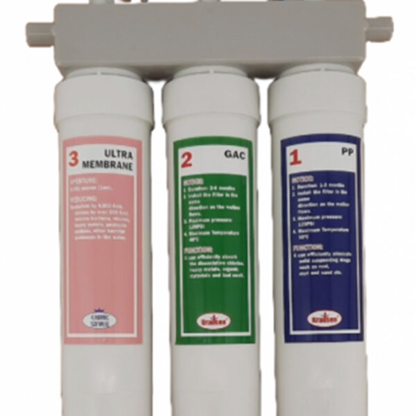 SISTEM ULTRAFILTRARE KRAUSEN 3 STADII  CARTUSE QUICK CHANGE