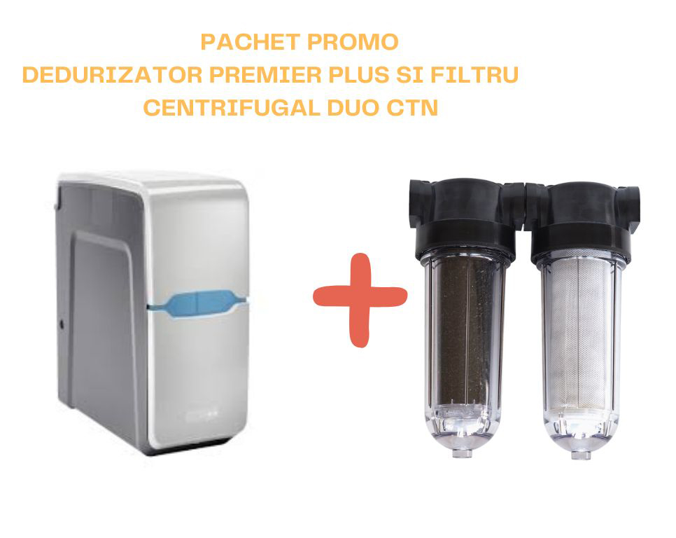 Dedurizator  Kinetico Premier Compact si Filtru centrifugal DUO CTN