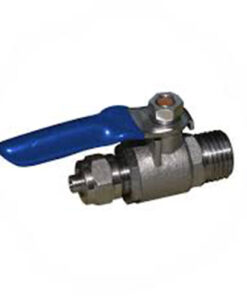 Robinet cuplare sistem filtrare  la retea Robinet de trecere Aquafilter conexiuni 1/4"