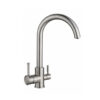 Robinet cu 3 cai Mat  PERFECT 106 SS