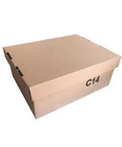 Set 10 Cutii carton cu capac Galia C14 390/285/150h