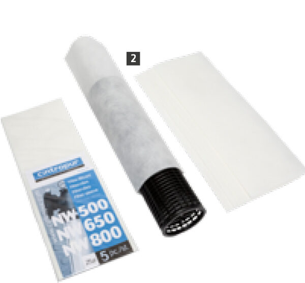 Set de 5 manşoane pt NW400 25 microni