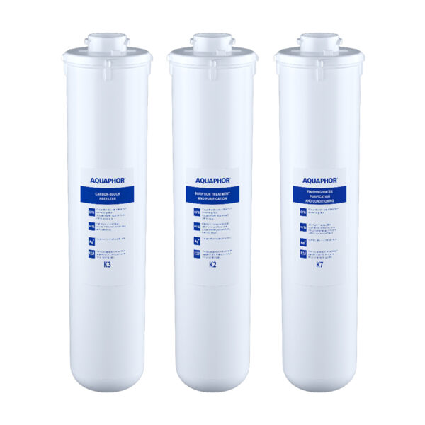 Set de 3 cartuse Aquaphor K2,K3,K7 pentru Crystal
