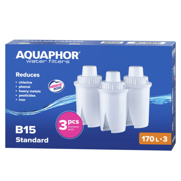 Set 3 cartuse filtrante B15 pentru cana filtranta