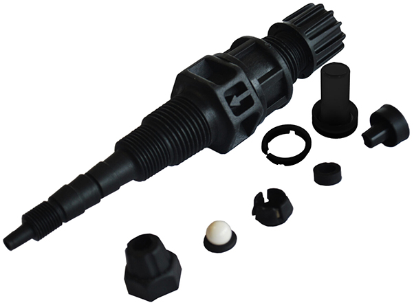 Valva injectie pompe dozare Etatron , PP-FPM bila ceramica SVA0030002