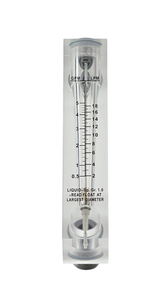 Rotametru debitmetru osmoza inversa orizontal 5GPD
