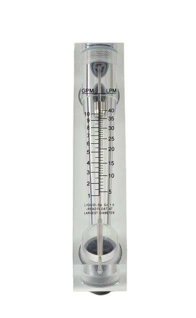 flowmeter osmoza inversa 40 lpm 2 Rotametru debitmetru osmoza inversa orizontal 10GPD
