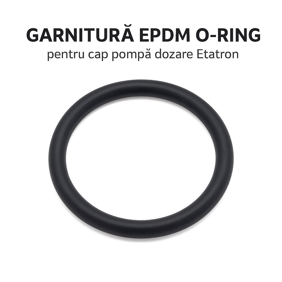 garnitura epdm cap dozare pompa etatron Garnitura EPDM O'ring pentru cap pompa dozare Etatron 2020130