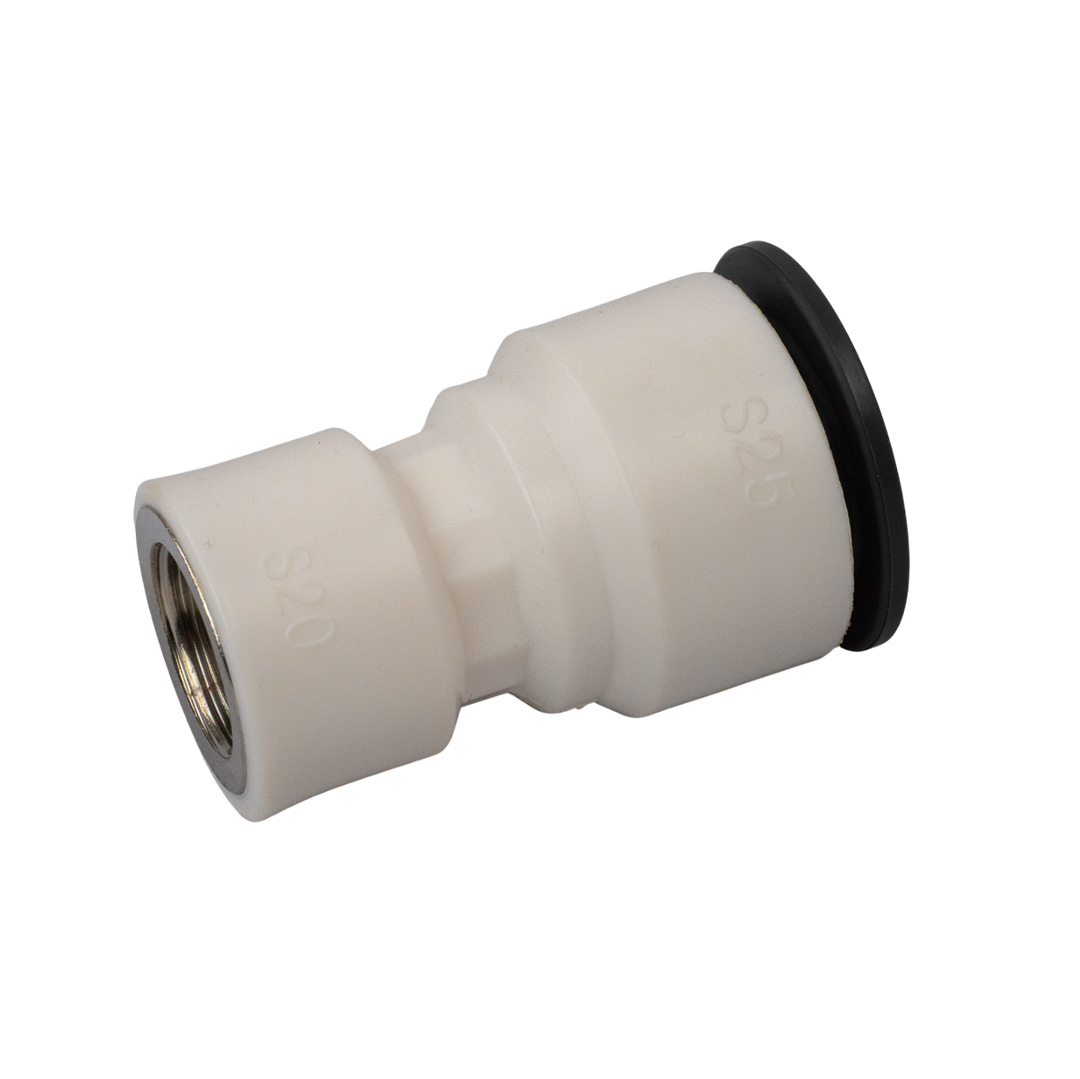 conector dn25 cupla rapida si filet interior d20 1 1 Conector plastic conectare rapida 1/2" filet interior 3/4" conexiune furtun