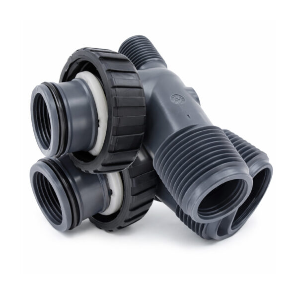 Set de 2 conectori Clack tip cot 90 grade V3007-16