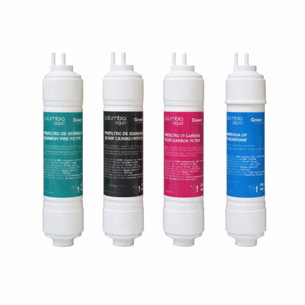 Set de 3 cartuse si membrana ultrafiltrare COLUMBIA