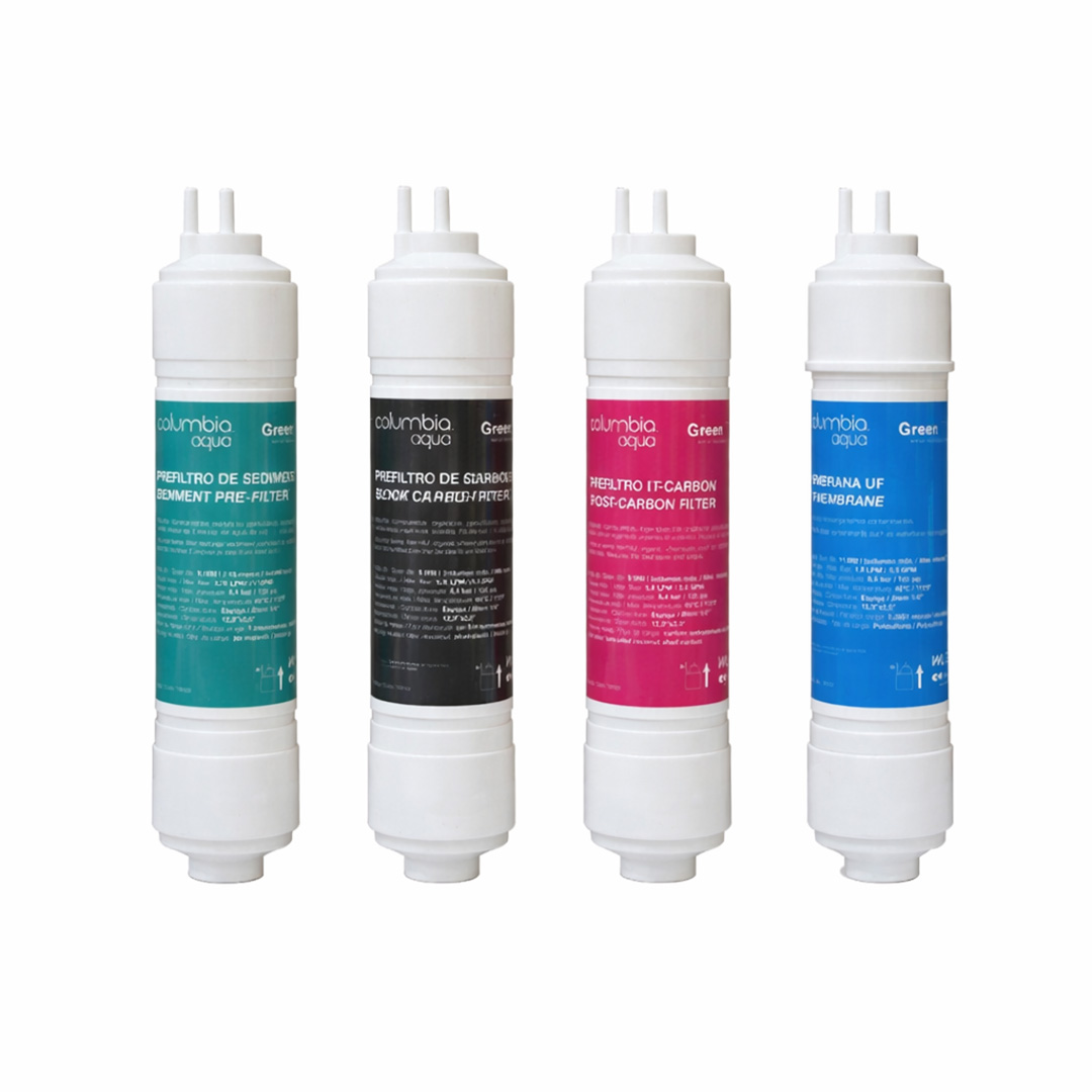 set 4 cartuse columbia dozator de apa Set de 3 cartuse si membrana ultrafiltrare COLUMBIA