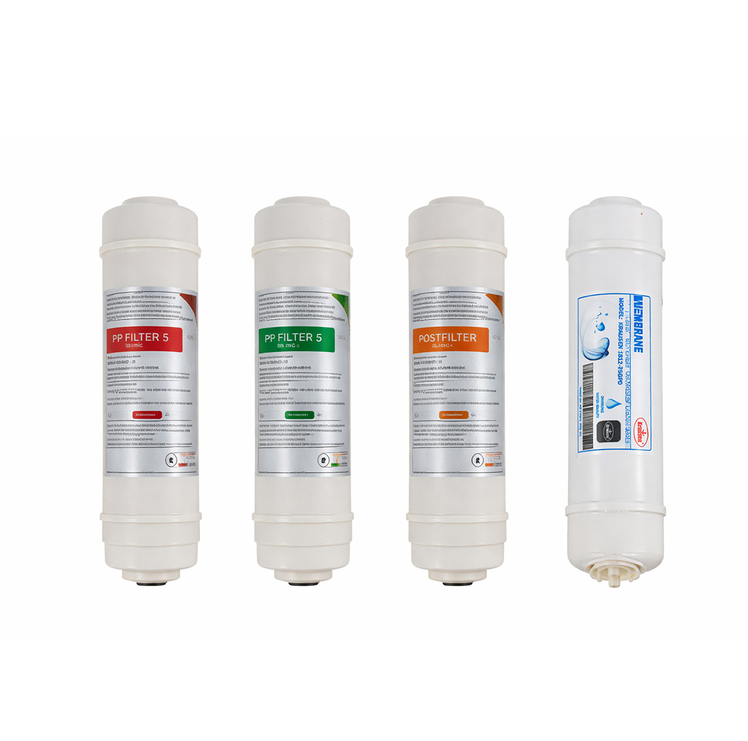 Set de 3 cartuse Krausen si 1 membrana Osmoza Capsulata 75 GPD pentru dozator apa cu OSMOZA INVERSA