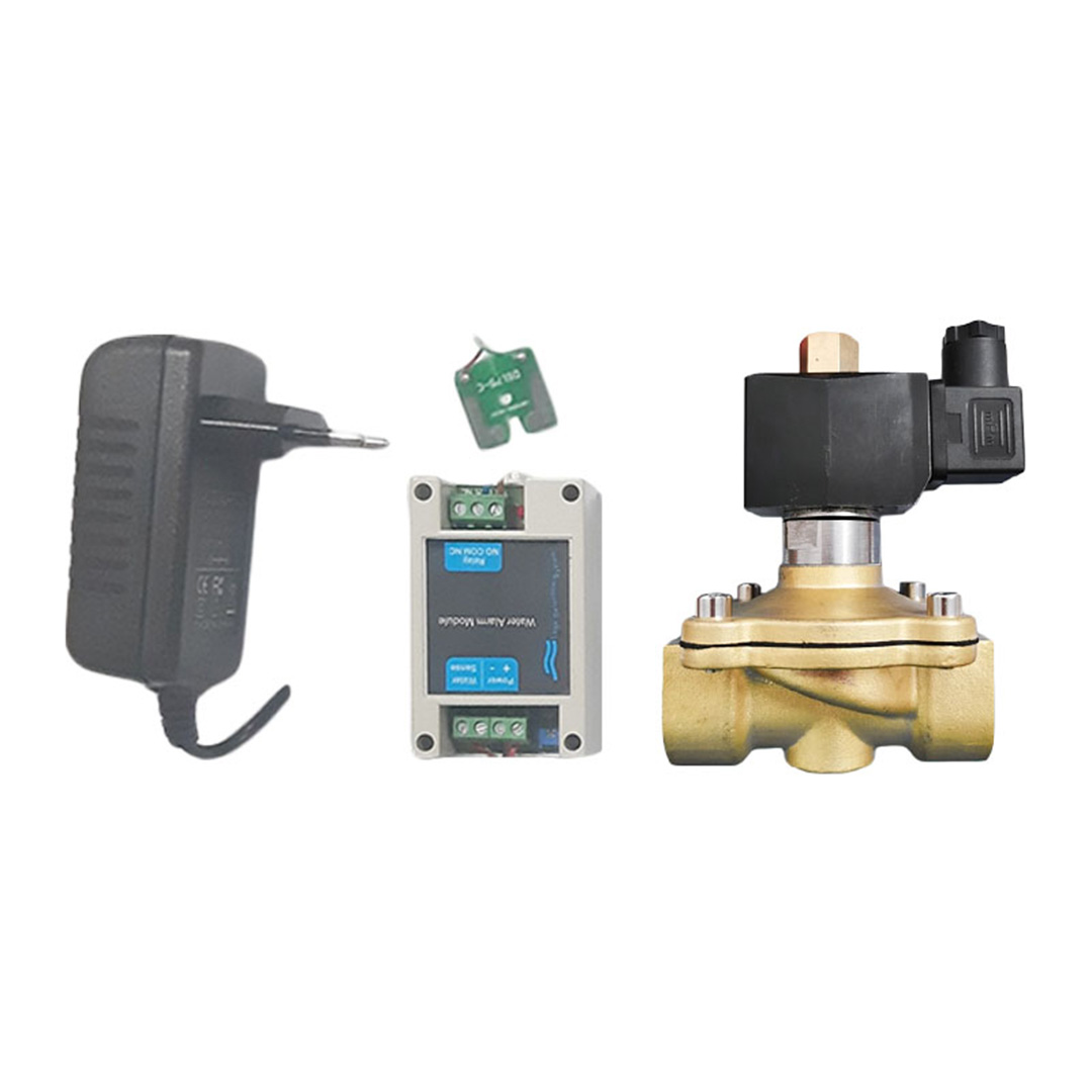 Sistem alarma anti-inundatie cu electrovana 3/4"