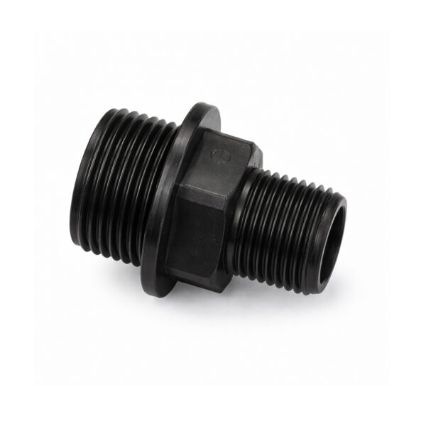 Conector plastic 3/4" filet exterior, 1/2 filet exterior