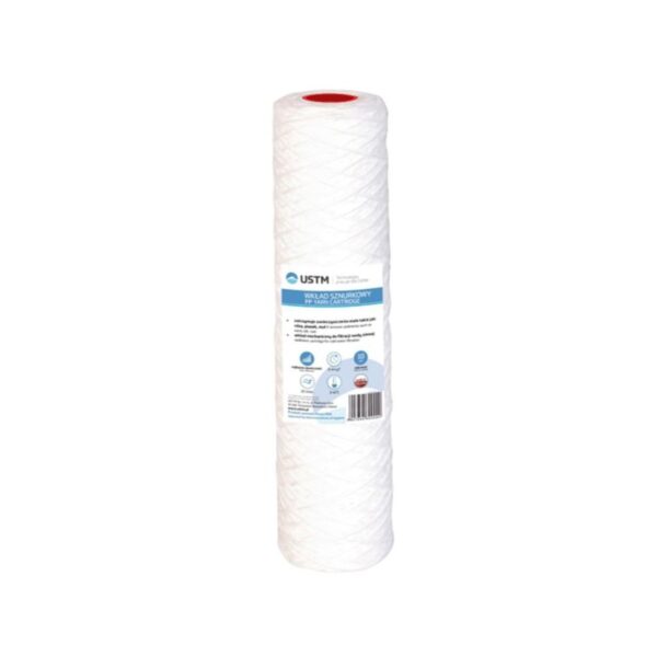 Cartus impuritati infasurat pentru apa calda USTM  10" 20 microni
