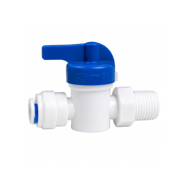 Robinet de trecere intrare 1/4" furtun iesire 1/4" filet exterior