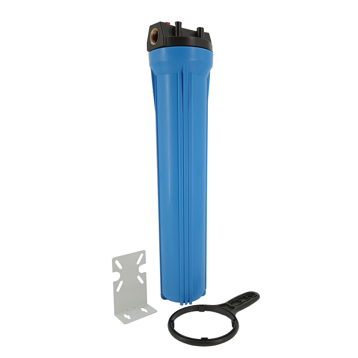 22 1 22carcasa slim 20 Carcasa slim 20" conexine in/out 1" cu suport prindere si cheie filtru