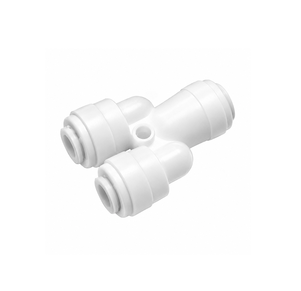 conector tipy 1 4 22 1 Conector plastic tip Y 2 intrari 1/4'" conexiune furtun 1 iesire de 1/4" conexiune furtun