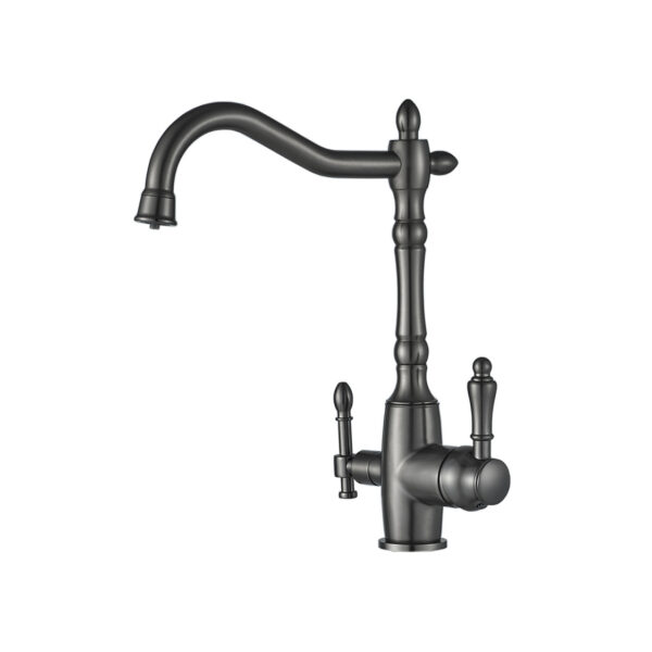Robinet cu 3 cai D-801 GRAPHITE