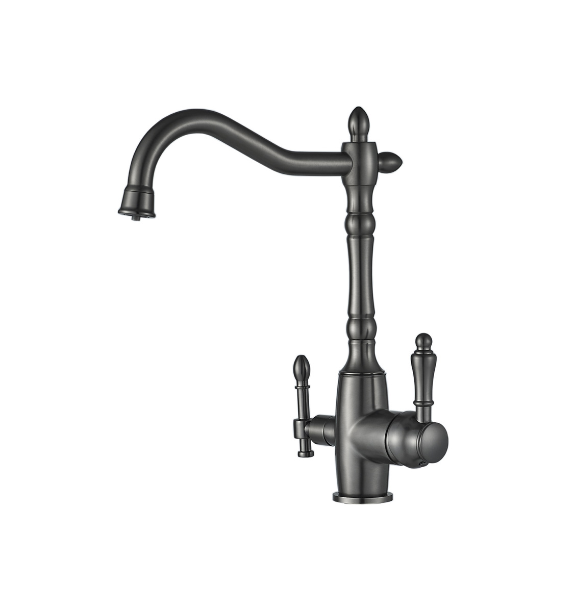 robinet 3 cai d801 graphite Robinet cu 3 cai D-801 GRAPHITE